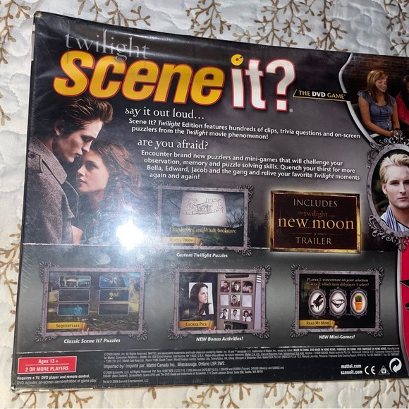 Brand new sealed in box Twilight scene it? The DVD Board Game - Picture 7 of 9